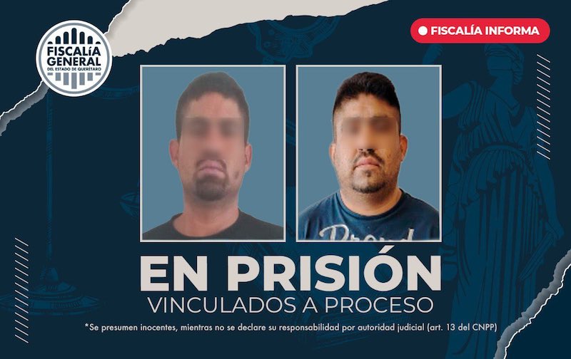 Vinculan a proceso a dos personas por desapariciones en Tequisquiapan