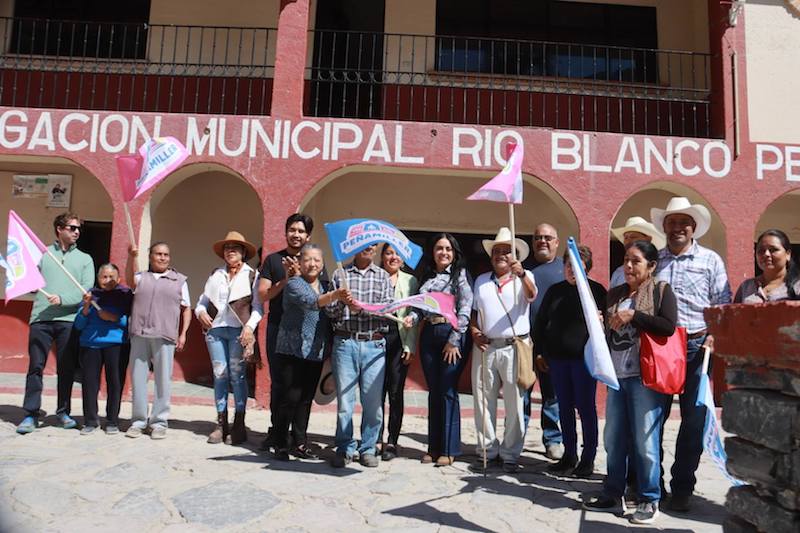 Ana Karen Jiménez inicia programa para mejorar espacios públicos en Delegaciones de Peñamiller