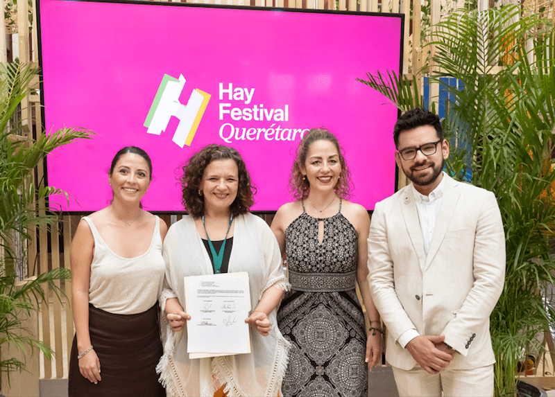 Confirman el Hay Festival Querétaro 2025; se celebrará del 4 al 7 de septiembre