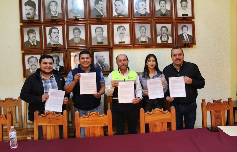 Firman SESA y San Joaquín convenios para fortalecer salubridad e infraestructura sanitaria