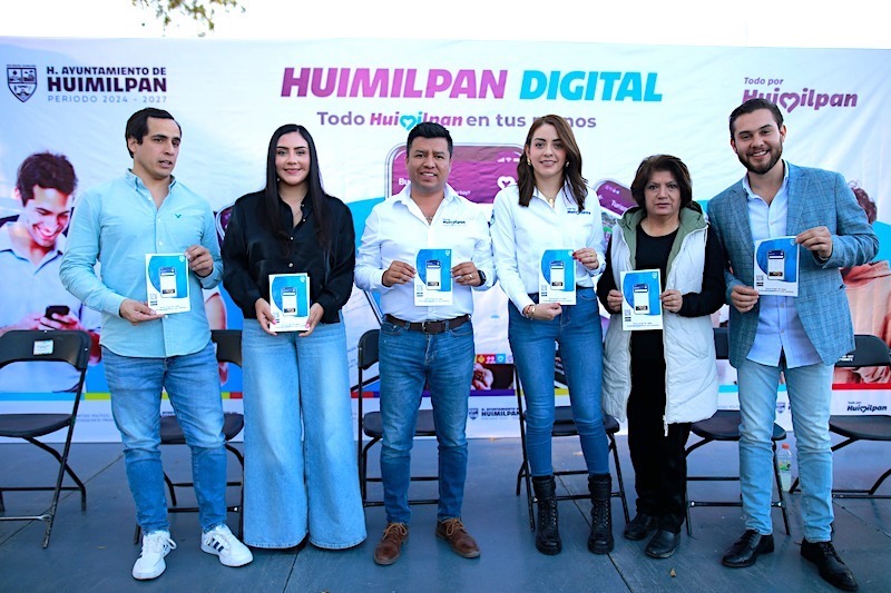 Jairo Morales presenta "Huimilpan Digital" para agilizar trámites y servicios