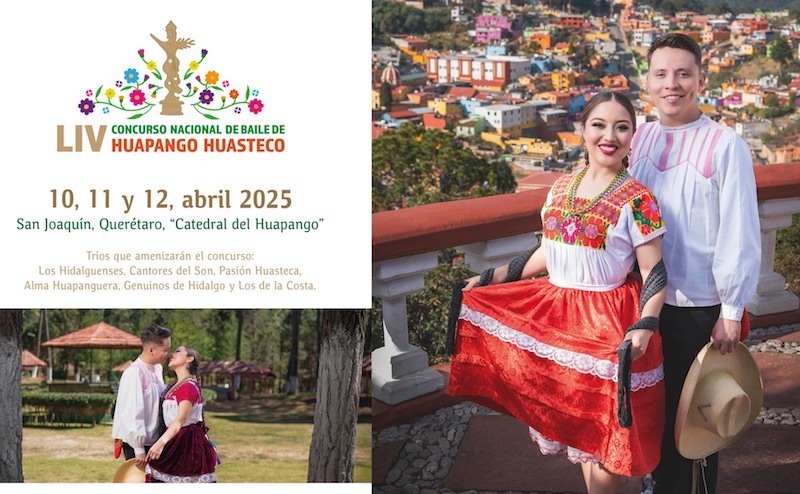 San Joaquín lanza convocatoria para el LIV Concurso Nacional de Baile de Huapango Huasteco 2025