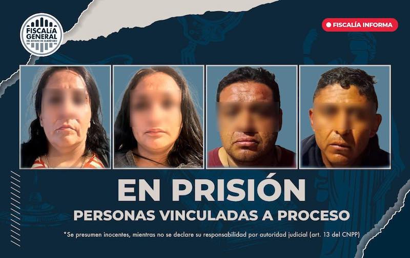 Detienen y vinculan a proceso a cuatro personas por robo de vehículo en San Juan del Río