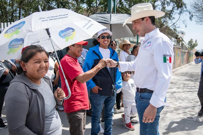 Rodrigo Monsalvo entrega planta tratadora de agua en San Rafael con inversión de 25 mdp